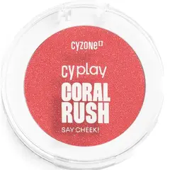 CYZONE - Rubor en polvo Say Cheek CyPlay de - Coral Rush