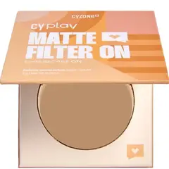 CYZONE - Polvos Compactos Matte Filter On CyPlay - Cinnamon On