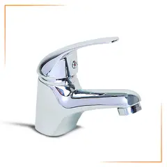 FRATELLI - Mezcladora Monomando para Baño en Bronce Cromado