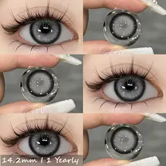 GENERICO - Lentes de contacto de colores EYESHARE - Color Gray - Gris