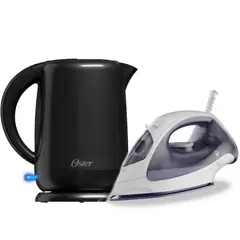 OSTER - COMBO Hervidor eléctrico BVSTKT3101+ Plancha vapor GCSTBS3802