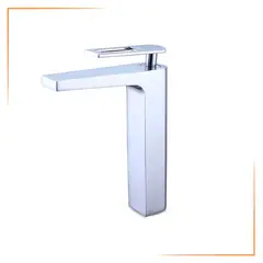 FRATELLI - Mezcladora Monomando Bowl Premiun para Baño en Bronce Cromado