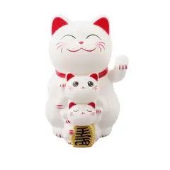 GENERICO - Gato de la Fortuna Blanco