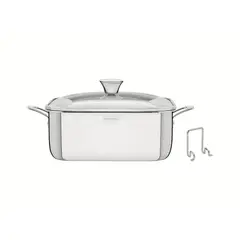 TRAMONTINA - Cacerola Cuadrada Grano 22x22 cm 4 Lt