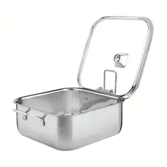 TRAMONTINA - Cacerola Cuadrada 22x22Cm 4 Lt Grano -