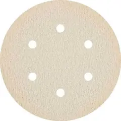 KLINGSPOR - Pack x 5 Disco Velcro 5" (125mm) PS33BK Gr. 500 GLS5 (Crema)