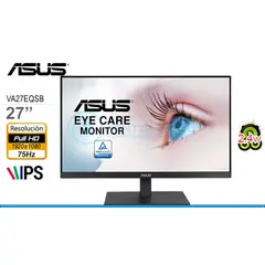 ASUS - MONITOR 27 VA27EQSB FHD IPS 75HZ HDMI