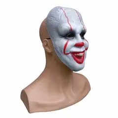 GENERICO - Máscara de Payaso Terror de Goma Eva