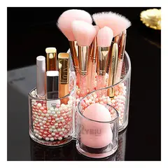 RYBIU IMPORT - Caja Practica en Color Transparente Y+Regalo Agendita