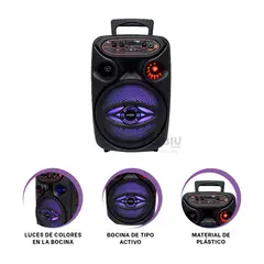 RYBIU IMPORT - Bufer Moderno en Color Negro Y+Post-it Adhesivos