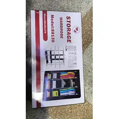 GENERICO - ROPERO ARMABLE DE 3 CUERPOS TELA LISA