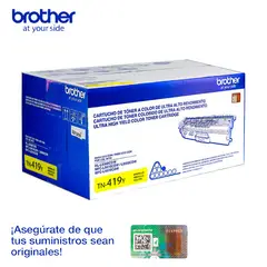 BROTHER - Toner TN-419 Yellow 9,000 Paginas, MFC-L8900CDW