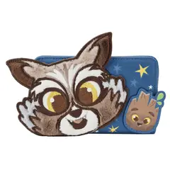 DISNEY - Billetera Loungefly Rocket y Groot Guardianes de la Galaxia