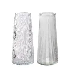 INSPIRA - Florero Alto Diseño Labrado