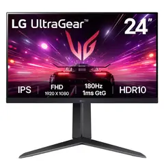 LG - Monitor 24GS65F-B 24″ Gamer UltraGear 180Hz 1ms GtG