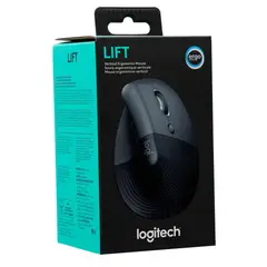 LOGITECH - MOUSE LIFT VERTICAL 910-006466 INALAMBRICO BLACK