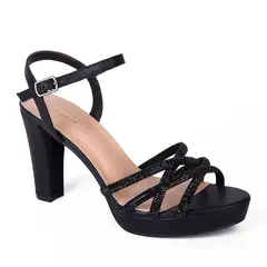 STHEF - Sandalia de Fiesta 7992 NEGRO