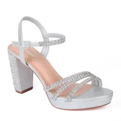 STHEF - Sandalia de Fiesta 7994 PLATA