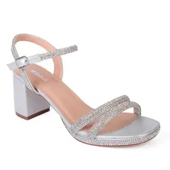 STHEF - Sandalia de Fiesta 7995 PLATA