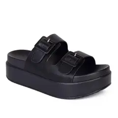 STHEF - SANDALIA MUJER CASUAL NEGRO 8006