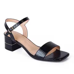 STHEF - Sandalia Vestir 8026 NEGRO CHAROL