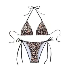 GENERICO - TRAJE DE BAÑO LOLITAS ANIMAL PRINP