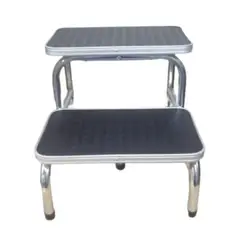 OEM - Peldaño de 2 Pasos Cromado Mobiliario Clínico