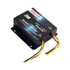 OPALUX - Reductor de Voltaje DC 24V a 12V 20A OP-VC20A