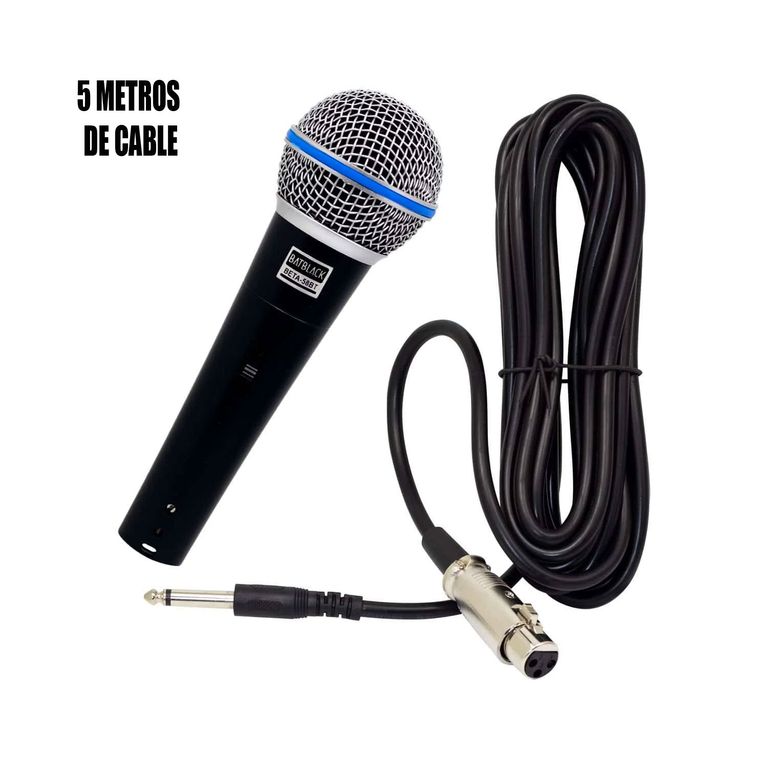 Micrófono Vocal Dinámico con Cable BETA-58BT