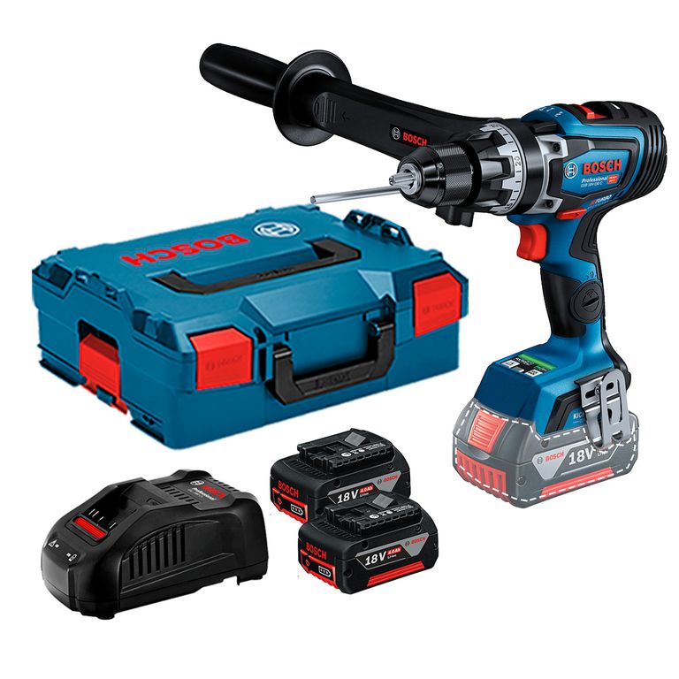 Taladro Percutor 12 Brushless Gsb 18v-150 C L-boxx +2bat+carg