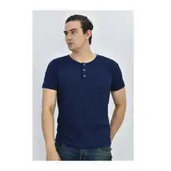 OTTOWARE - Polo Cuello Neru Azul para Hombre