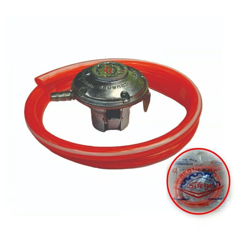 Válvula Regulador de Gas SURGE Kit Estandar Bronce