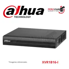 DAHUA - DVR 16 CANALES HD 720P 1 AUDIO XVR1B16-I