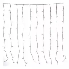 FLORIPA - Luces Led en Cortina de 3m 220V CV936 FLORIPASTORE