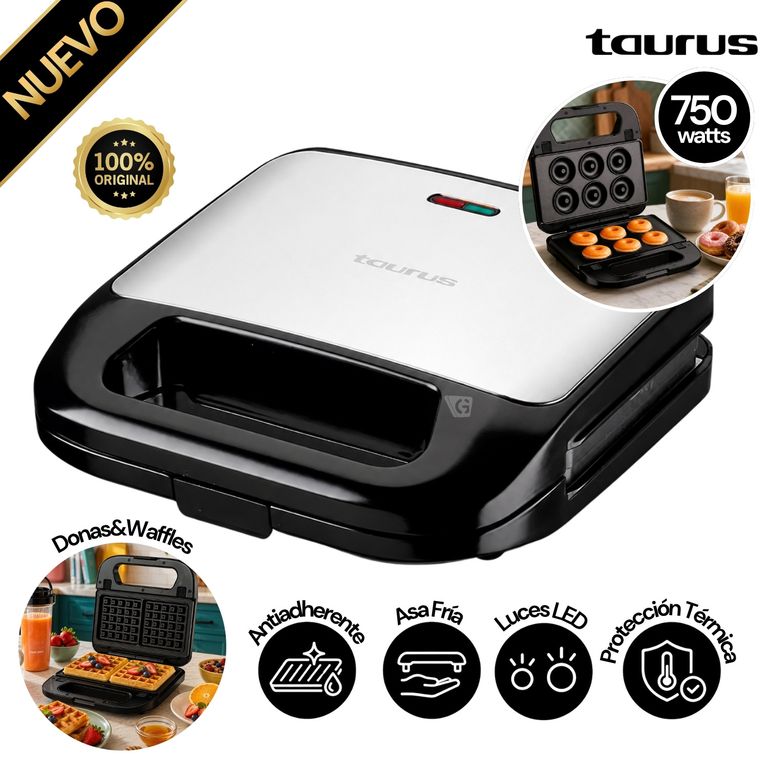 Máquina de Donas&Waffles Mod Dofles 2en1
