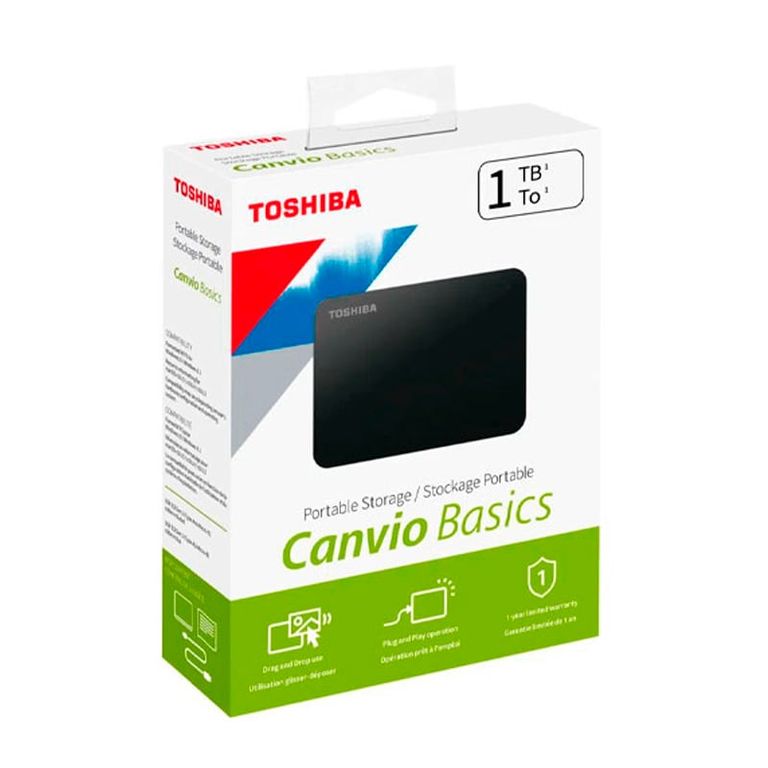 DISCO DURO 1TB EXTERNO CANVIO BASIC 3.0