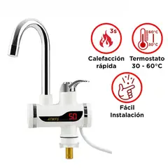 PERU IMPORTACIONES - Caño Eléctrico Calentador de Agua Digital