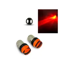 GENERICO - Luz 2contacto Led Para Freno Rojo Parpadeante Auto Moto