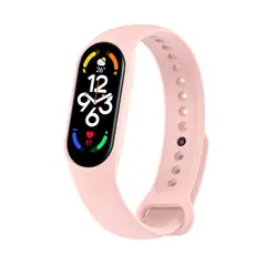 GENERICO - Correa de Silicona para Xiaomi Mi Band 6 ROSADO