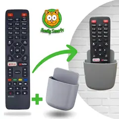 GENERICO - Control Remoto Genérico Aoc Smart Tv Modelo 32s5970 + Soporte Griis