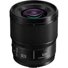 PANASONIC - Lumix S 100mm f/2.8 Macro Lente - Negro