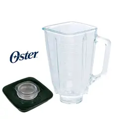 OSTER - Repuestos Vaso Pyrex Cuadrado con Tapa