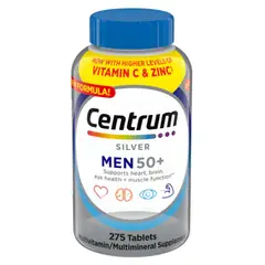 GENERICO - CENTRUM SILVER HOMBRE 50+, 275 TABLETAS