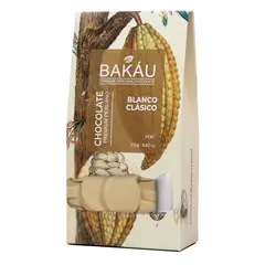 BAKAU - Chocolate Blanco Tradicional Bakáu 45% Cacao x 250g