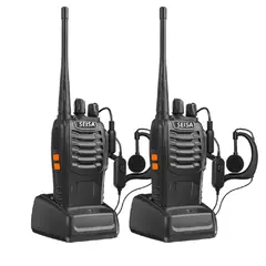 SEISA - Walkie Talkie 01 Par Radio Transmisor Receptor 3KM 5w