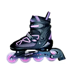 OKA - PATIN LINEAL ROSA TALLA S 30-33