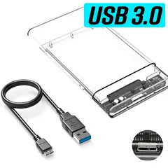 SEISA - Case Disco Duro Usb 3.0 Externo Adaptador Laptop Sata 2.5