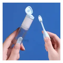 RYBIU IMPORT - Kit Compacto de Cuidado Dental Azul Y+Envoltorio de Regalo