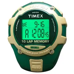 TIMEX - Cronómetro EXPEDITION 10 Laps Multifunción Indiglo 01-100 Verde_.