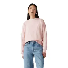 LEVIS - Polerón Mujer Regular Fit Rosado